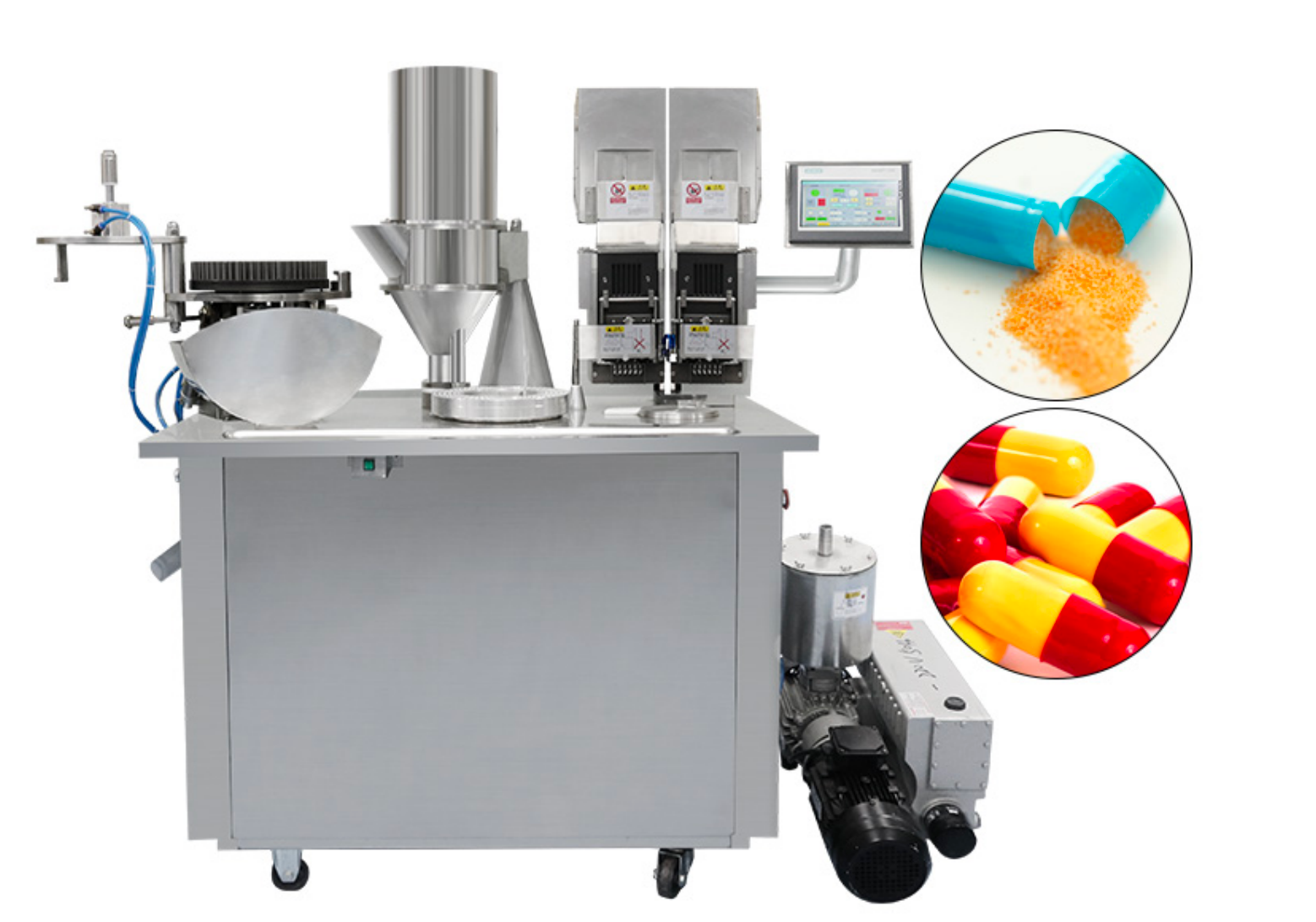 CGNT-209 Semi-Automatic Double-Head Capsule Filling Machine